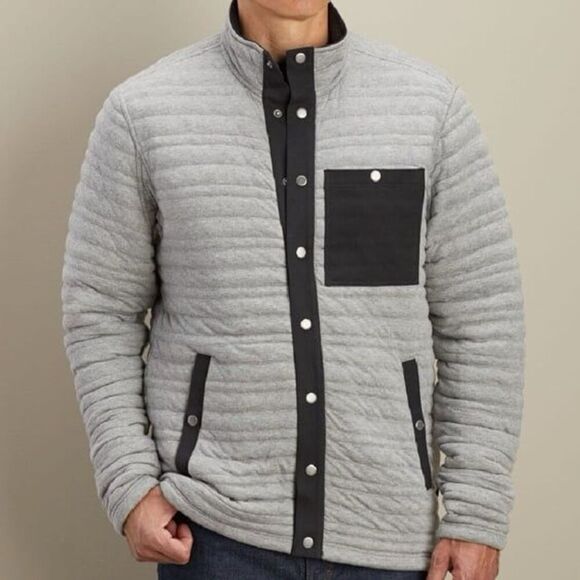 Duluth Trading Men’s Flintlock Full Snap Mock Neck Jacket - Picture 1 of 10